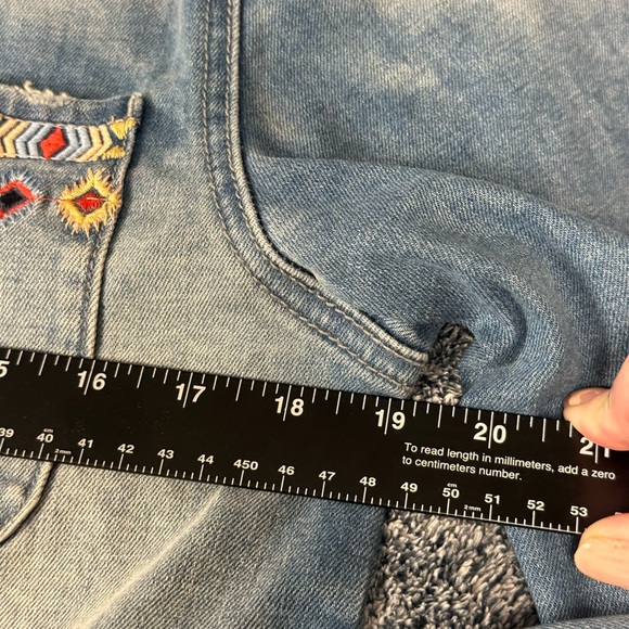 DRIFTWOOD Denim Jacket with Embroidered Accents - Picture 10 of 16